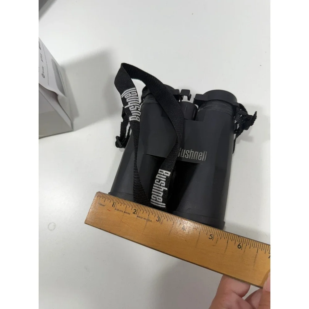 Bushnell 21-1242 Waterproof‎ Binoculars 225FT FOV @ 1000YDS Black with Strap